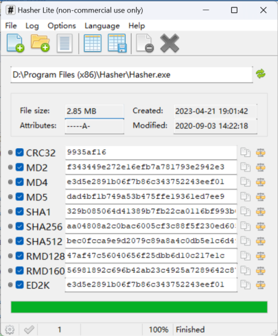 Hasher Lite v4.1.0.2 Beta 文件哈希生成器_泽客资源网